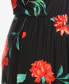 Фото #5 товара Plus Size Floral Strap Maxi Dress