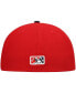 Фото #5 товара Men's Red Portland Sea Dogs Authentic Collection Team Alternate 59FIFTY Fitted Hat