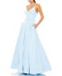 Фото #4 товара Women's Ieena Classic A-Line V-Neck Ballgown