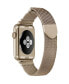 ფოტო #2 პროდუქტის Unisex Skinny Infinity Stainless Steel Mesh Band for Apple Watch Size- 42mm, 44mm, 45mm, 49mm