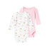 ფოტო #2 პროდუქტის NAME IT Orchid Pink Teddy Baby Long Sleeve Body 2 Units