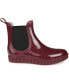 ფოტო #2 პროდუქტის Women's Drip Water Resistant Ankle Rainboots