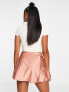 Фото #2 товара Puma wrap detail mini skirt in soft pink