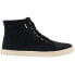 Фото #1 товара TOMS Camarillo High Top Womens Black Sneakers Casual Shoes 10012417