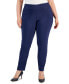 ფოტო #1 პროდუქტის Plus Size Bengaline Skinny Pants, Created for Macy's