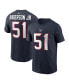 Фото #1 товара Men's Will Anderson Jr. Navy Houston Texans 2023 NFL Draft First Round Pick Player Name and Number T-shirt