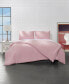 Фото #3 товара Microfiber Duvet Cover 3-PC Solid Color, King/Cal King