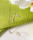 ფოტო #4 პროდუქტის Diamond Triple Bezel 17" Pendant Necklace (1/4 ct. t.w.) in 10k Gold, Created for Macy's