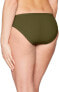 Фото #2 товара Seafolly Women's 171777 Inka Rib Hipster Bikini Bottom Size 4
