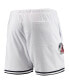 Men's White New England Patriots Mesh Shorts