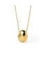 Gold Pendant Necklace - Pebble Mini