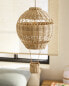 Фото #15 товара Лампа настольная ZARAHOME Раттановая с шариками