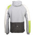 Фото #4 товара Diadora Bright Be One Full Zip Running Jacket Mens Grey Casual Athletic Outerwea