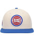 Mens MITCHELL & NESS NBA 35TH SIDE SNAPBACK HWC PISTONS