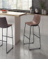 Фото #15 товара 39" each, Set of 2 Steel, Polyurethane Smart Bar Chair