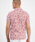 Фото #2 товара Men's Julius Floral-Print Short-Sleeve Shirt, Created for Macy's