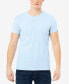 Фото #1 товара Men's Basic Henley Neck Short Sleeve T-shirt