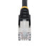 Фото #4 товара StarTech.com 5m CAT6a Ethernet Cable - Black - Low Smoke Zero Halogen (LSZH) - 10GbE 500MHz 100W PoE++ Snagless RJ-45 w/Strain Reliefs S/FTP Network Patch Cord - 5 m - Cat6a - S/FTP (S-STP) - RJ-45 - RJ-45
