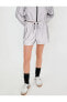 Фото #4 товара Шорты женские Koton Модель Metalik с высокой талией