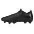Фото #3 товара Puma Ultra 1.1 Leather Firm GroundArtificial Grass Soccer Cleats Mens Black Snea