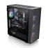 Thermaltake H570 TG ARGB - Midi Tower - PC - Black - ATX - EATX - micro ATX - Mini-ITX - SPCC - Tempered glass - Multi