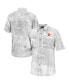 ფოტო #1 პროდუქტის Men's White Clemson Tigers Realtree Aspect Charter Full-Button Fishing Shirt