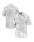 Фото #1 товара Men's White Clemson Tigers Realtree Aspect Charter Full-Button Fishing Shirt