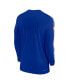 Фото #2 товара Men's Royal Buffalo Bills Sideline Coach UV Performance Long Sleeve T-Shirt