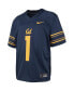 Big Boys #1 Navy Cal Bears Untouchable Replica Game Jersey