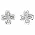 Фото #1 товара Delicate steel earrings with clear zircons Amazing Blossom JUBE03059JWRHT/U