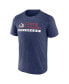 Фото #2 товара Men's Heather Navy Colorado Avalanche Playmaker T-shirt