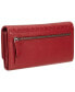 ფოტო #5 პროდუქტის Women's Basket Weave Collection RFID Secure Quadruple Fold Wallet