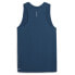 Фото #2 товара Puma Run Cloudspun Sleeveless Tank Mens Blue Casual Athletic 52499021