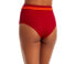 Johanna Ortiz Tangelo Cumbi Belted Reversible Bikini Bottom Red Size Medium