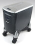 Фото #9 товара Fellowes Office Suites CPU/Shredder Stand - PC - 50 kg - Black - Silver - Plastic - 330 mm - 130 mm