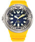 ფოტო #1 პროდუქტის Eco-Drive Men's Promaster Dive Yellow Strap Watch 48mm