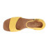 TOMS Laila Platform Wedge Womens Yellow Casual Sandals 10020761T-700