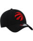 Фото #3 товара Men's Black Toronto Raptors Team Classic 39THIRTY Flex Hat