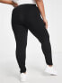 ASOS DESIGN Curve 2 pack leggings in black