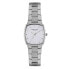 Фото #1 товара Наручные часы Bulova Ladies' Classic Diamond Dial Quartz Stainless Steel Watch, Rectangle.