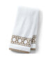 Фото #2 товара Premium Supima Cotton Cane Weave Jacquard Border Hand Towel