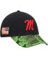 Фото #1 товара Men's Black, Camo Ole Miss Rebels Veterans Day 2Tone Legacy91 Adjustable Hat