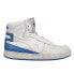 Фото #1 товара Diadora Mi Basket Used High Top Mens White Sneakers Casual Shoes 158569-C4478