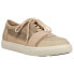 Фото #2 товара VANELi Onella Lace Up Womens Beige Sneakers Casual Shoes 308030