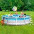 COLOR BABY Round Pool Clearview Prism Frame With Cob -Coat And Tapiz 427x107 cm