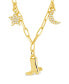 ფოტო #2 პროდუქტის Dolly Mixed Western Cubic Zirconia Charm Necklace