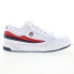 Фото #3 товара Fila T-1 Mid 1VT13037-150 Mens White Leather Lifestyle Sneakers Shoes 9