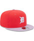 Men's Red, Purple Detroit Tigers Spring Basic Two-Tone 9FIFTY Snapback Hat