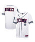 Men's White and Navy UConn Huskies Free Spirited Baseball Jersey