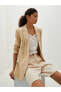 LCW Vision Düz Uzun Kollu Kadın Blazer Ceket